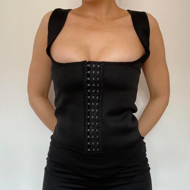 Vintage Women's Corset - Black - XS on Productcaster.