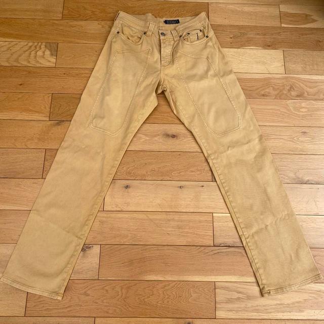 Vintage Men's Jeans - Yellow - 34" on Productcaster.