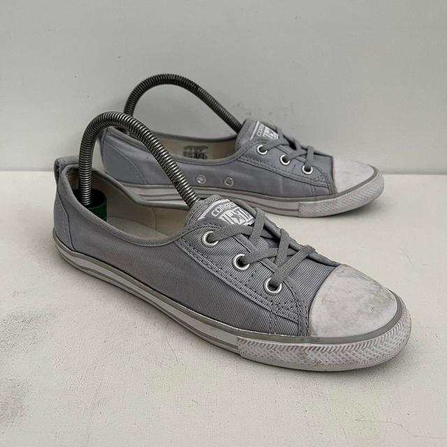 Converse Women's Trainers - Grey - UK 5 on Productcaster.