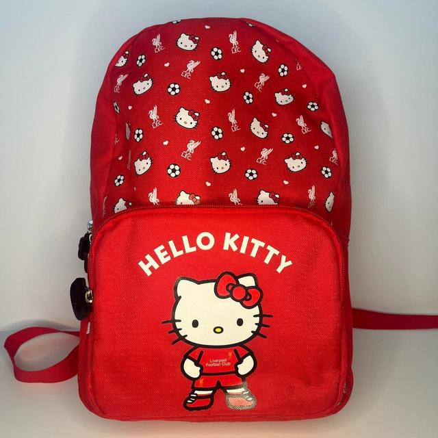 Hello Kitty Kids' Backpacks - Red/White on Productcaster.