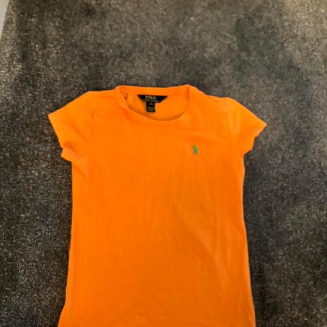 Polo Ralph Lauren Women's T-shirt - Orange on Productcaster.