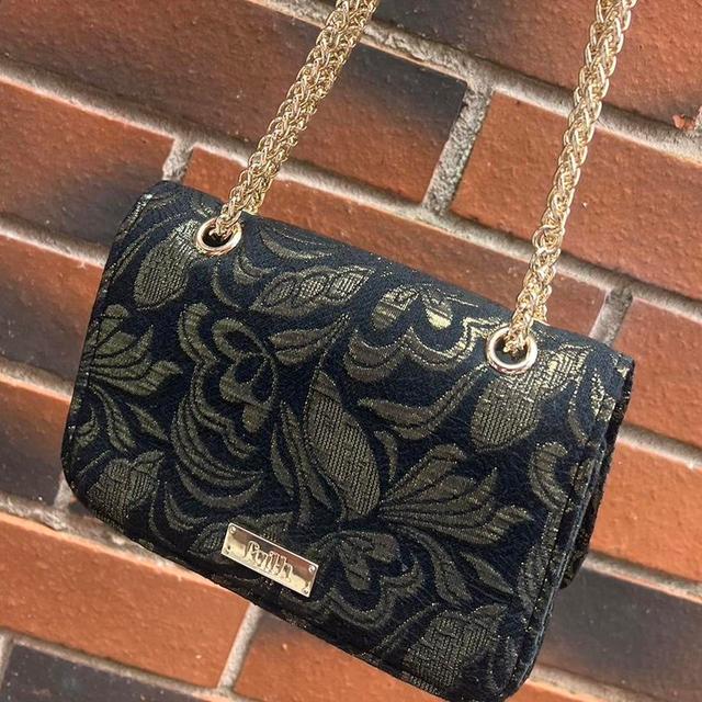 Faith Women's Shoulder bags - Black/Gold on Productcaster.