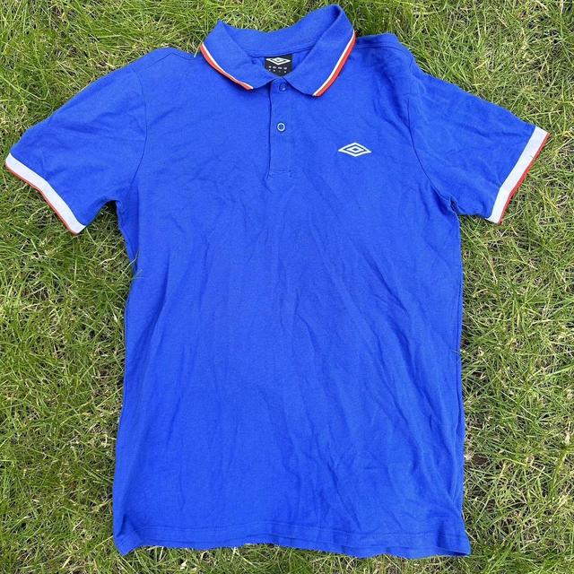 Umbro Men's Polo shirt - Blue - M on Productcaster.