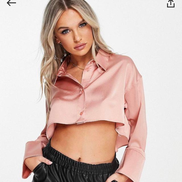 ASOS Women's Shirt - Pink - 10 on Productcaster.