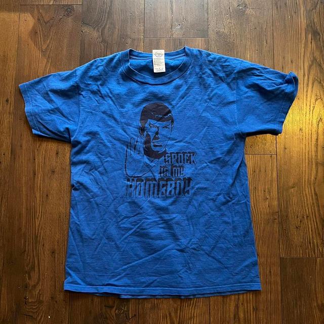 Men's T-shirt - Blue - M on Productcaster.