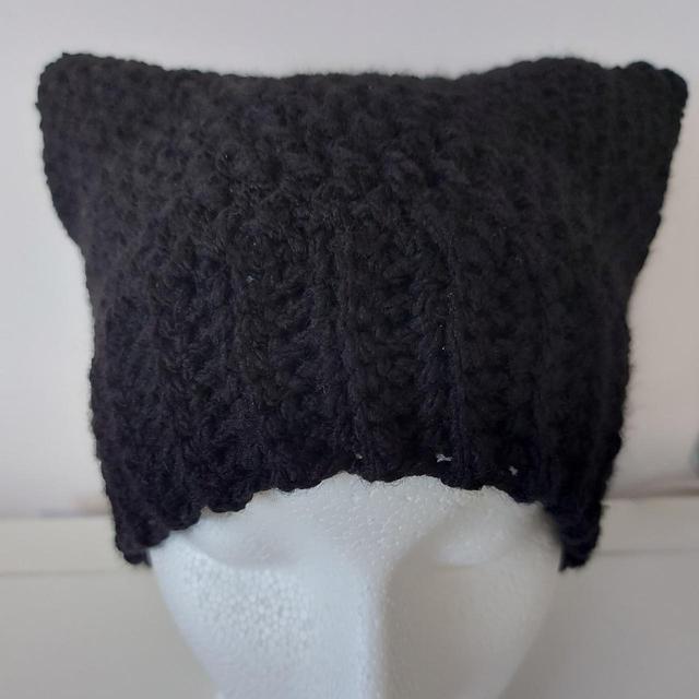 Handmade Women's Beanies - Black on Productcaster.