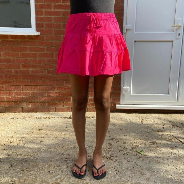 Women's Mini Skirt - Pink - UK 4 on Productcaster.