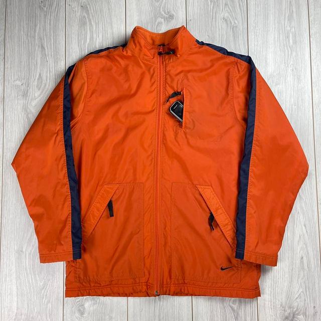 Nike Men's Jacket - Orange - M on Productcaster.