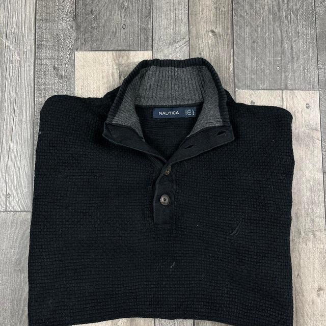 Nautica Men's Jumper - Black - L on Productcaster.