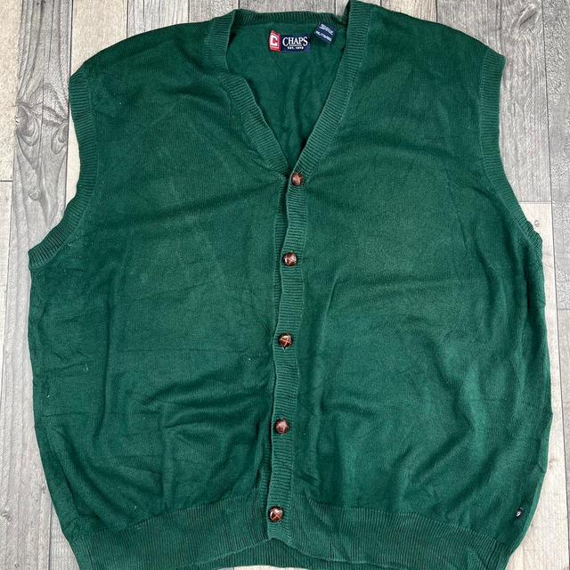 Chaps Men's Jumper - Green - XXL on Productcaster.