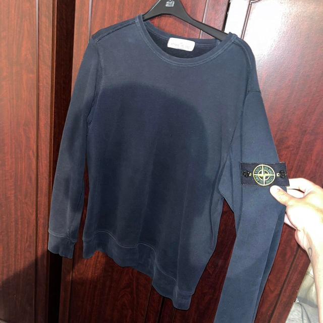 Stone Island Men's Jumper - Navy - M on Productcaster.