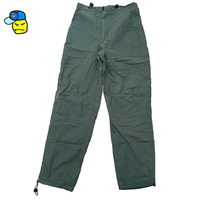 Men's Straight leg Cargo Trousers - Green/Khaki - 29" on Productcaster.