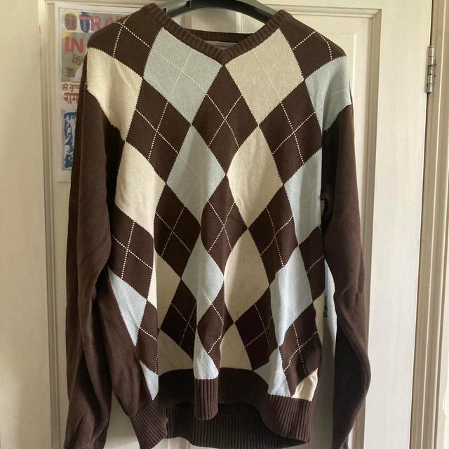 Tommy Hilfiger Men's Sweatshirt - Brown - M on Productcaster.