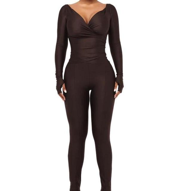 Women's Suit - Brown - 6 on Productcaster.