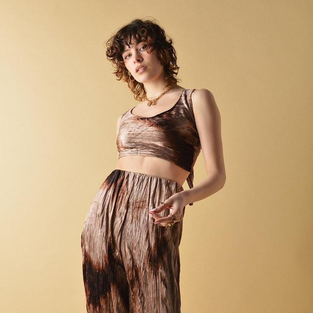 Handmade Women's Crop top - Brown - M on Productcaster.