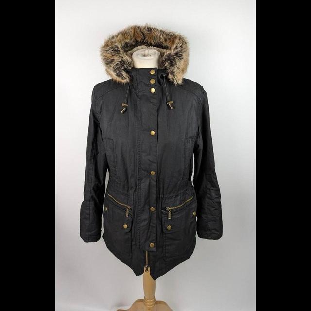 Barbour Women's Windbreaker Jacket - Black - UK 14 on Productcaster.