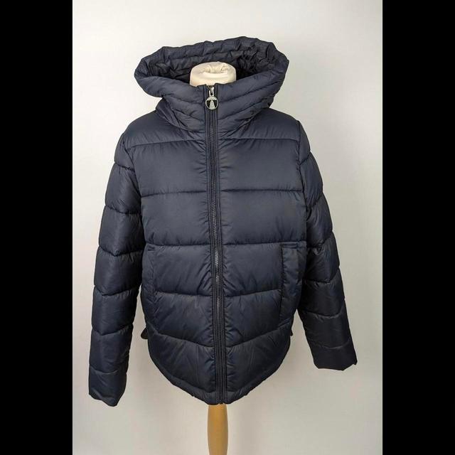 Barbour Women's Puffer Jacket - Blue - UK 12 on Productcaster.