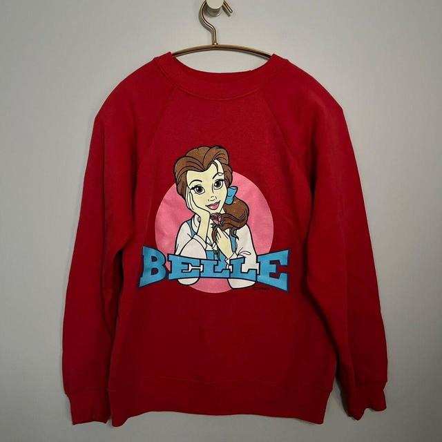 Disney Women's Sweatshirt - Red - XS on Productcaster.