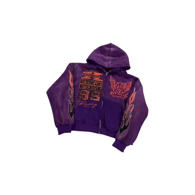 Men's Hoodie - Purple - XL on Productcaster.