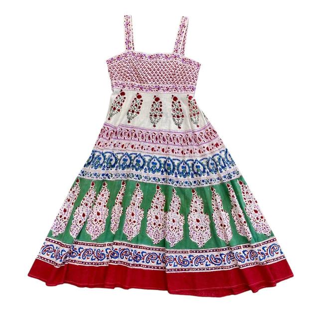 Unique Vintage Women's A-line Dress - Pink - S on Productcaster.