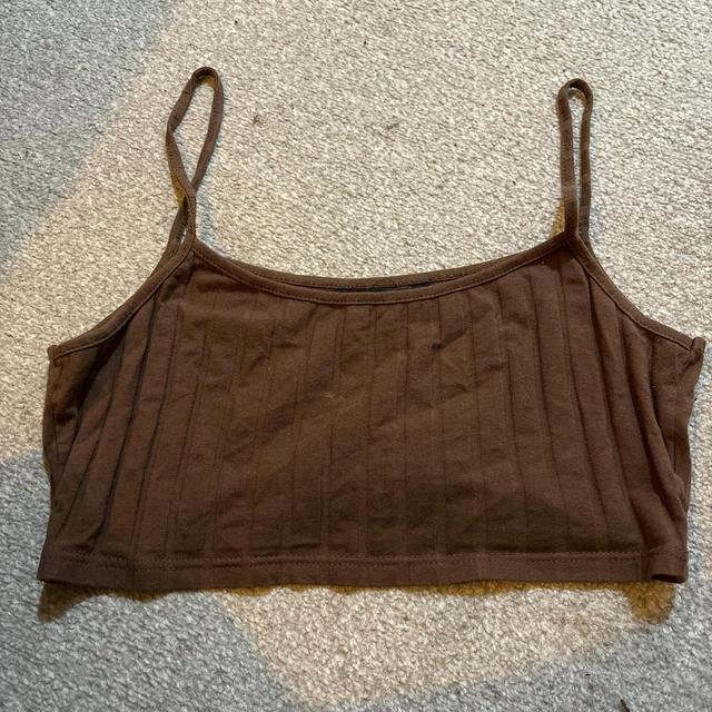 Women's Crop top - Brown - S on Productcaster.