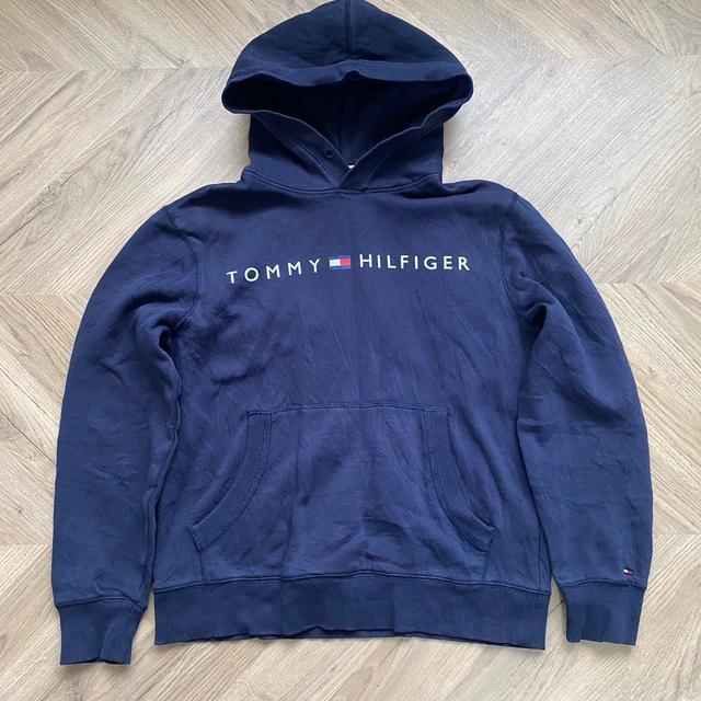 Tommy Hilfiger Men's Hoodie - Navy - M on Productcaster.