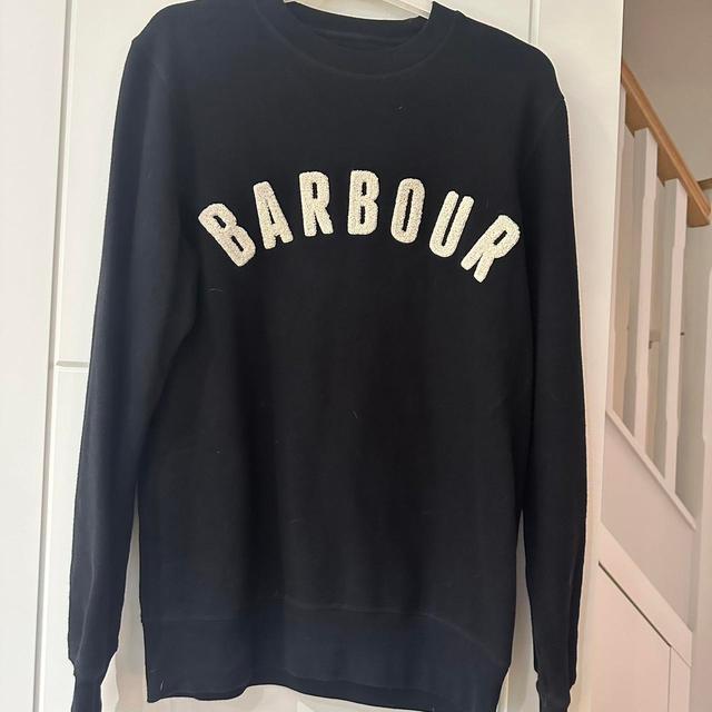 Barbour Men's Jumper - Black - S on Productcaster.