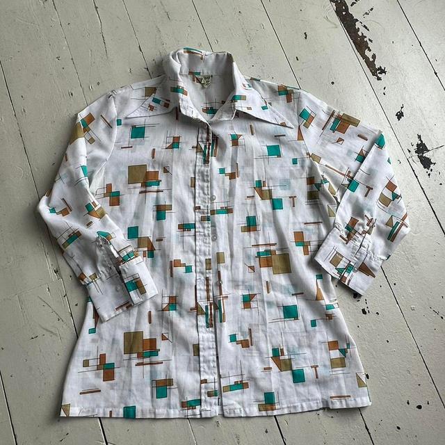 Vintage Women's Shirt - White - 8 on Productcaster.