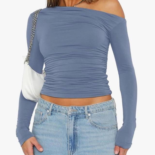 Women's Top - Blue - M on Productcaster.