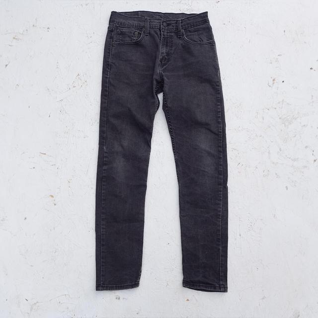 Levi's Men's Slim Jeans - Black/Grey - 30" on Productcaster.