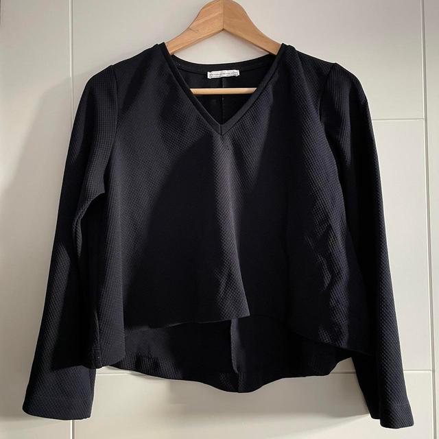 Zara Women's Blouse - Navy - 8 on Productcaster.