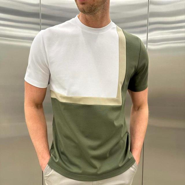 Men's T-shirt - Green - XL on Productcaster.