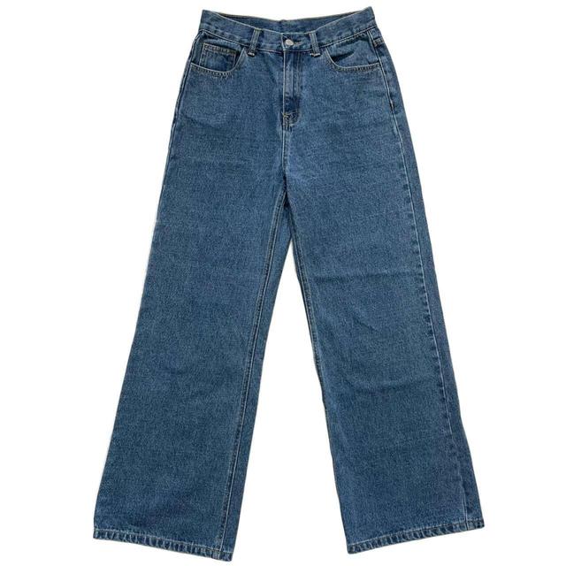 Women's Wide leg Jeans - Blue - UK 8 on Productcaster.