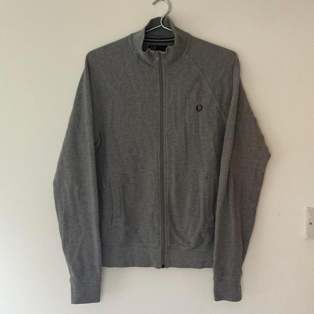 Fred Perry Men's Jacket - Grey - S on Productcaster.