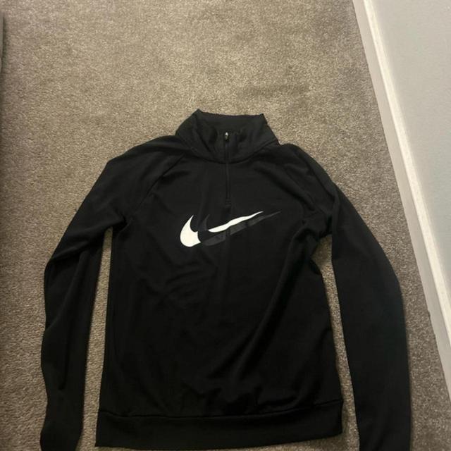 Nike Women's Sweatshirt - Black - XS on Productcaster.