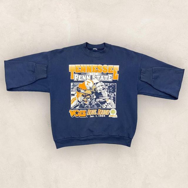 NFL Men's Sweatshirt - Navy - L on Productcaster.