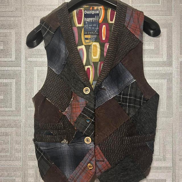 Desigual Men's Waistcoat - Multi - M on Productcaster.