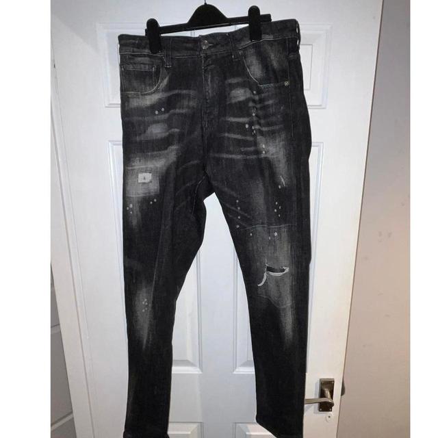 Police Men's Slim Jeans - Black - 32" on Productcaster.