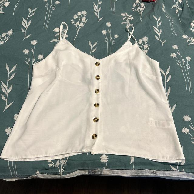 New Look Women's Vest - White - 16 on Productcaster.