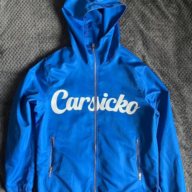 Carsicko Men's Windbreaker Jacket - Blue - M on Productcaster.