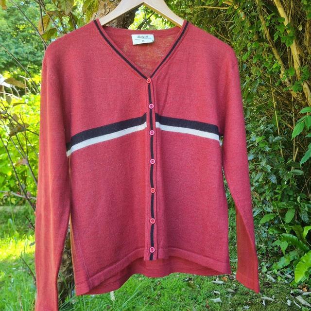 Vintage Women's Cardigan - Red - 10 on Productcaster.