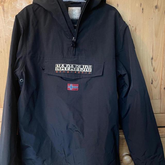 Napapijri Men's Jacket - Black on Productcaster.