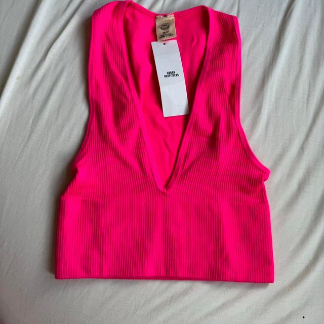 Urban Outfitters Women's Crop top - Pink - XS on Productcaster.