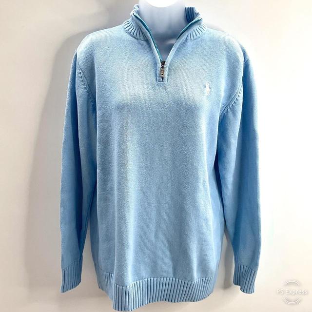 Polo Ralph Lauren Men's Jumper - Blue - XXL on Productcaster.