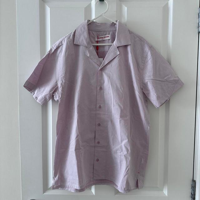 Orlebar Brown Men's Shirt - Pink - L on Productcaster.