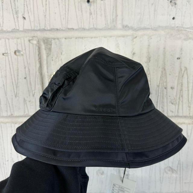 Sacai Men's Bucket hats - Black on Productcaster.