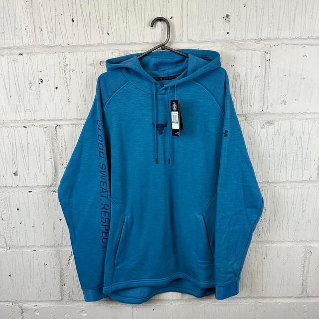 Under Armour Men's Hoodie - Blue - L on Productcaster.