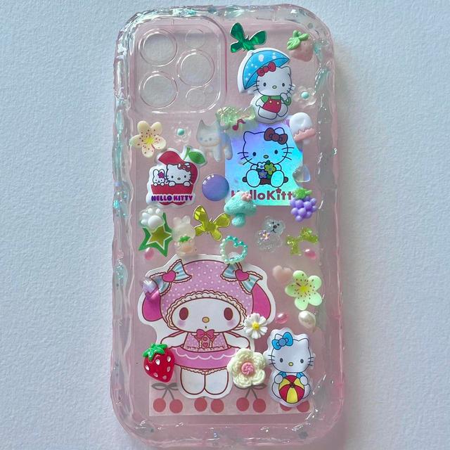 Sanrio Phone case - White/Pink on Productcaster.