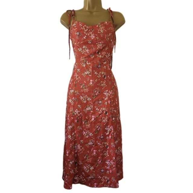 Cider Women's Midi Dress - Red/Orange - M on Productcaster.