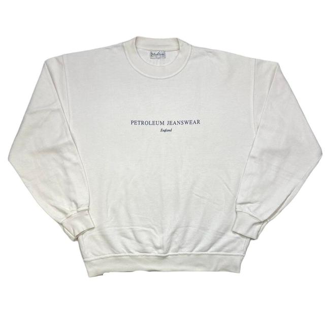 Men's Sweatshirt - White - L on Productcaster.